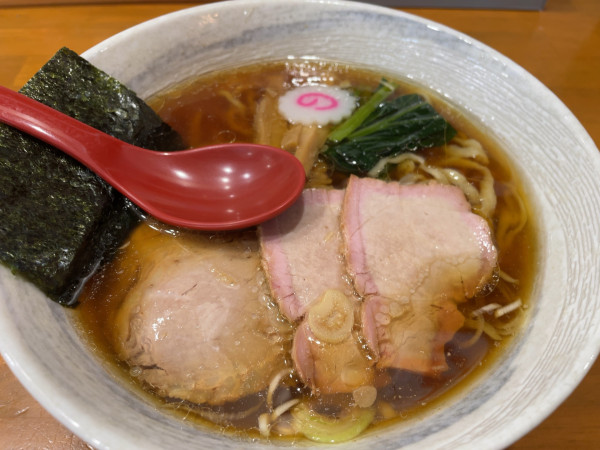 「中華そば900円」@とら食堂 松戸分店の写真