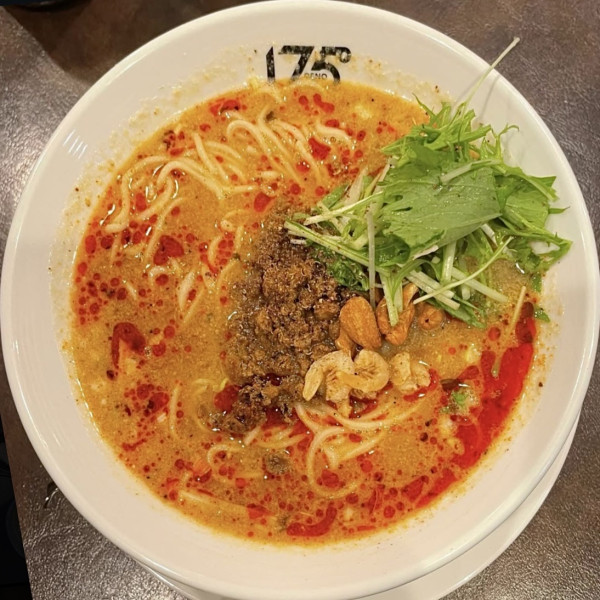 「担担麺(汁あり)」@175°DENO～担担麺～ 札幌北口店の写真