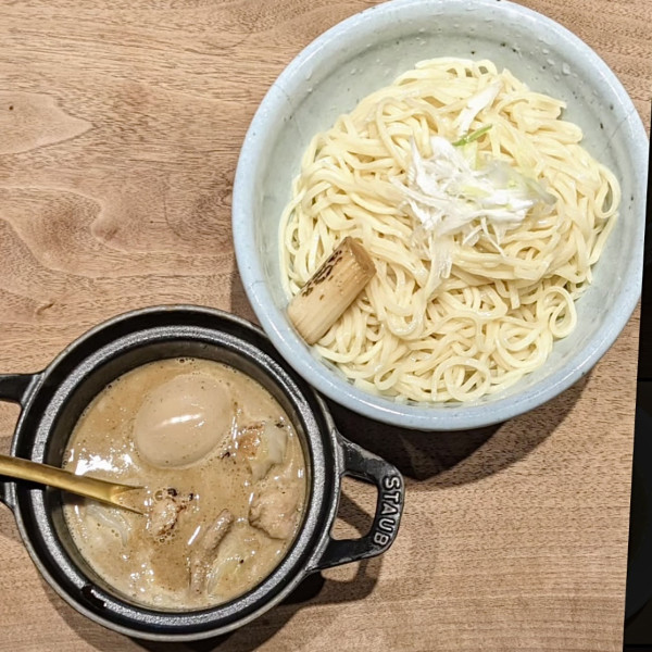 「もつつけ麺 ゆず麺」@和醸良麺 すがりの写真