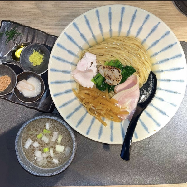 「帆立の昆布水つけ麺 白【塩】」@Tokyo Style Noodle ほたて日和の写真