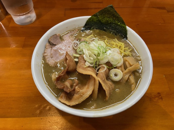「純正100ラーメン」@一条流がんこラーメン金町の写真