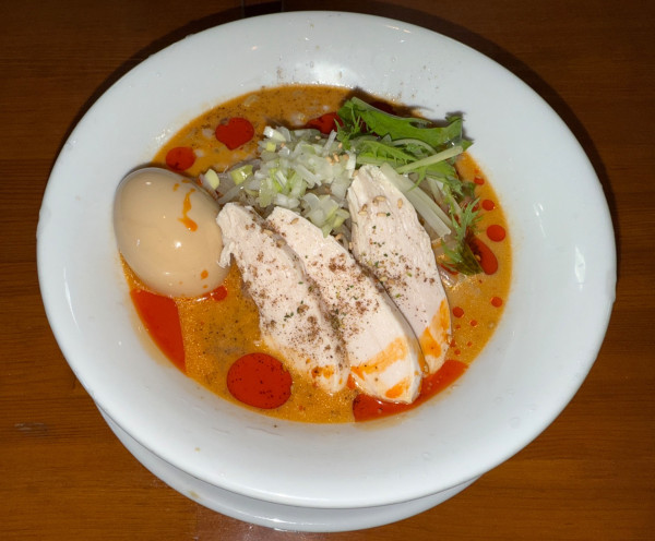 「夏限定・真夏の担担麺 味玉付き1150円」@Hino担担麺 kokuuの写真