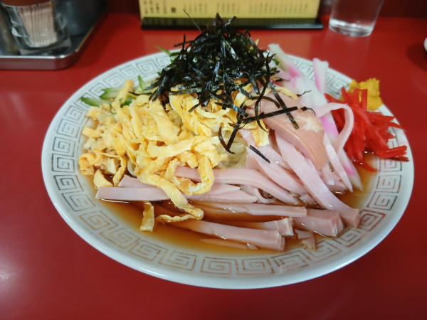 「冷やしそば(冷やし中華）950円」@栄楽の写真