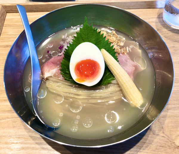 「限定　【出雲冷麺　いくら茶漬け付き】1800円」@宍道湖しじみ中華蕎麦 琥珀 東京本店の写真