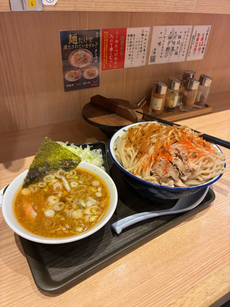 「創業つけ麺　特盛」@舎鈴 北朝霞駅前店の写真