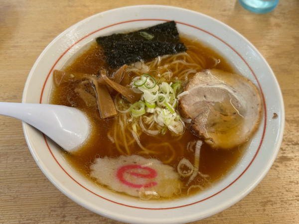 「あっさり中華」@くるまやラーメン 箕輪店の写真