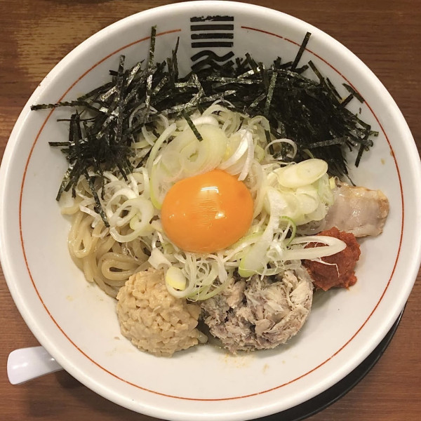 「山形ひっぱり混ぜそば」@山系無双 烈火 パナンテ京阪天満橋店の写真