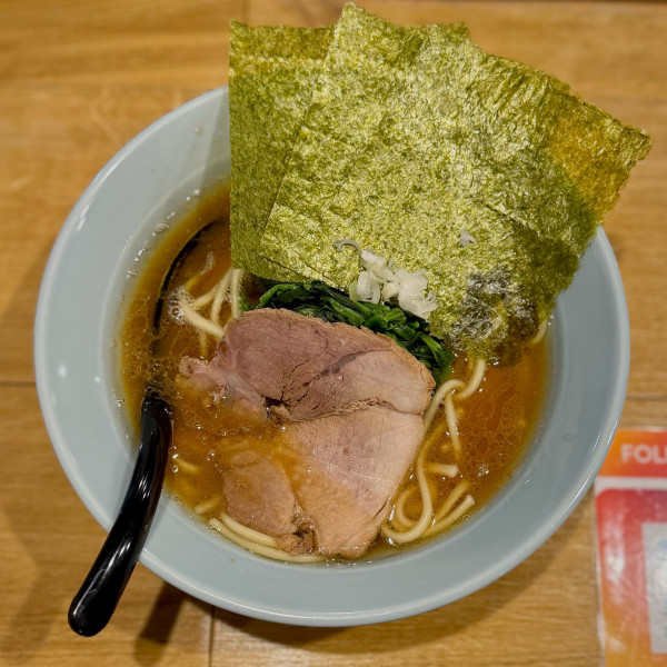 「長崎家系らーめん（1,000円）」@横浜家系ラーメン 侍 長崎店の写真