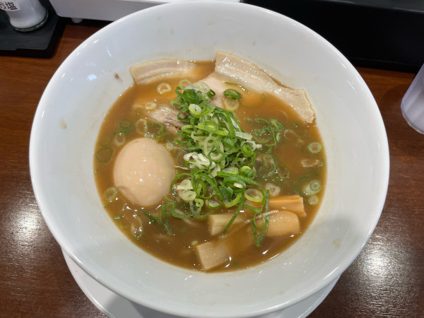 「特製濃厚魚介そば」@麺処 一旗の写真