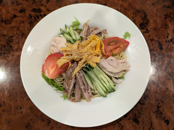 「五目冷し中華(醤油タレ)：950円」@春夏冬の写真