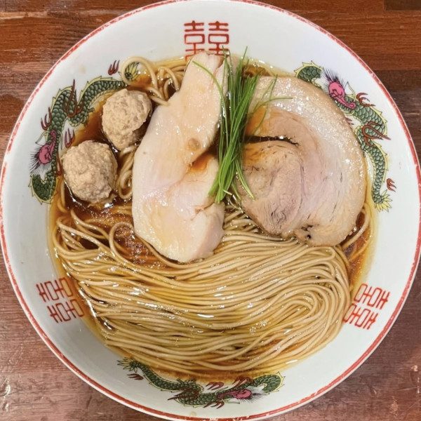 「生一本黒豆」@麺や 而今 大東本店の写真