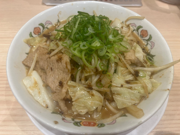 「焦がしニンニク味噌ラーメン、固め」@餃子の王将 東川口戸塚店の写真