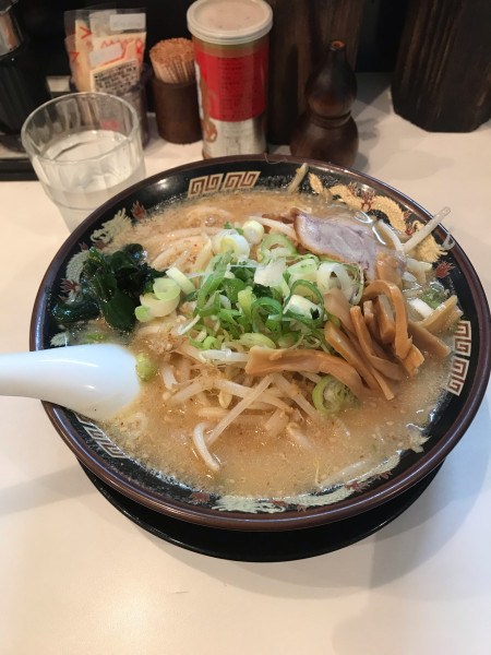 「北海道味噌ラーメン　大盛」@北海道らーめん みそ熊 本店の写真