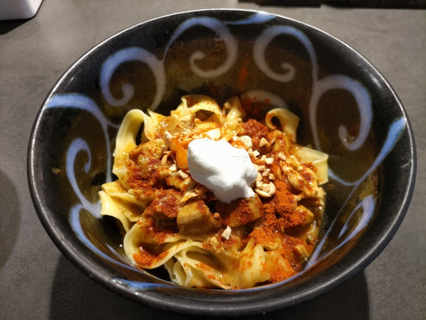 「カレーメン+出汁ごはん」@カレーメン 京の写真