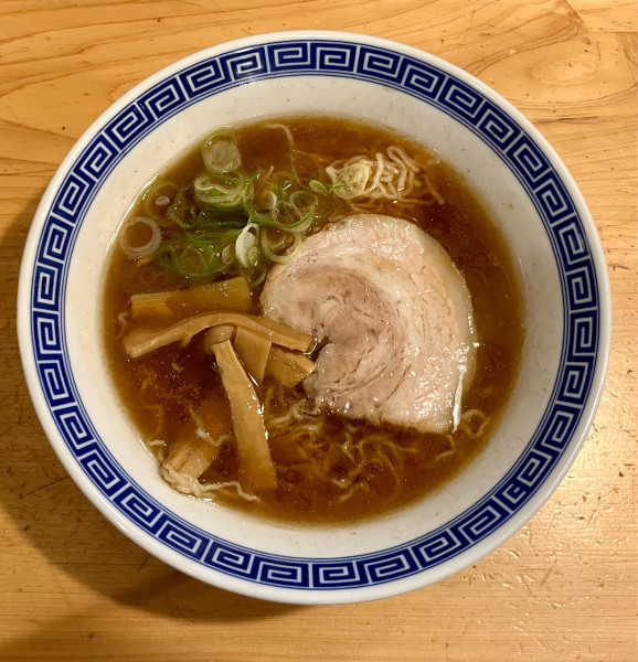 「中華そば（並）　850円」@豆天狗 本店の写真