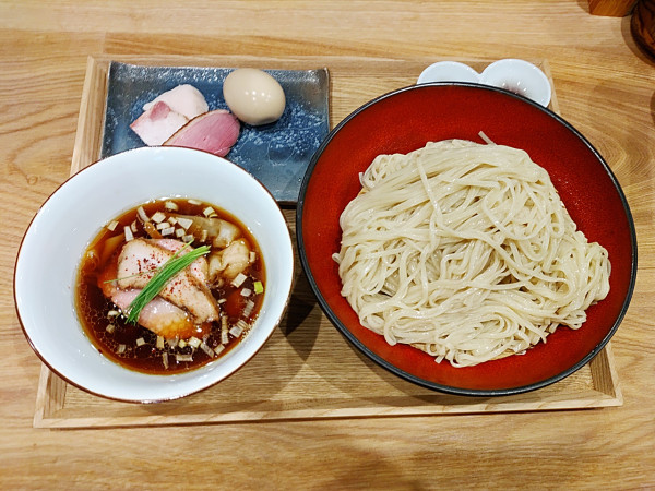 「つけめん 特製トッピング」@らぁめん鴇の写真