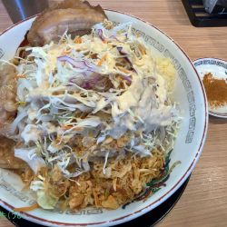 小冷やし中華(1200円)全マシアレ(辛魚粉)