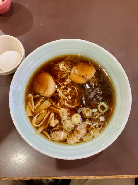 「中華そば　750円」@角やの写真