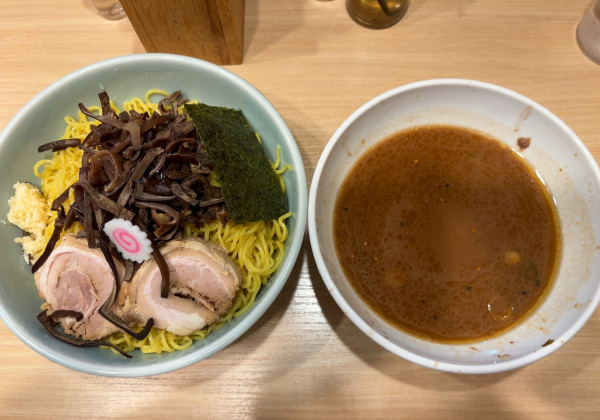 「羽釜直球とんこつつけ麺」@麺や 六等星の写真