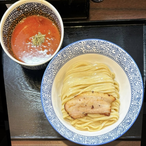「伊勢海老トマトつけ麺」@中華蕎麦 福はらの写真