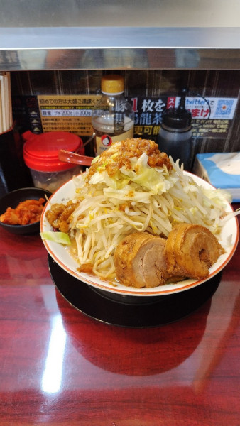 「令7·7·29大ラーメンヤサイニンニクアブラマシ980円」@ぶっ豚 町田店の写真