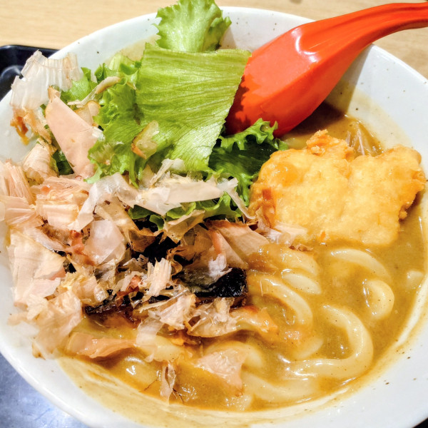 「冷やしカレーうどん」@カレーハウスCoCo壱番屋 JR浜松町駅北口店の写真