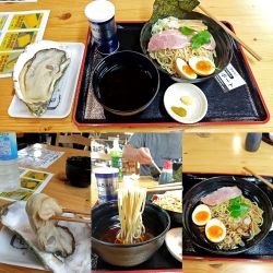 限定『魚介出汁の冷やしつけそば(￥950)』