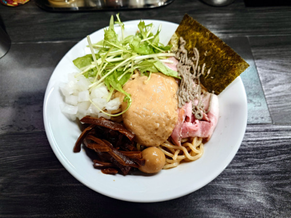 「限定 蟹油そば」@crab台風。の写真