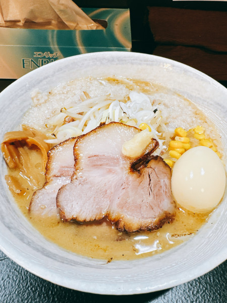 「濃厚味噌ラーメン」@麺屋エイトの写真