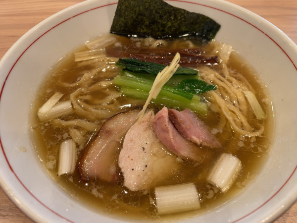 「手揉み中華そば塩950円」@麺処 にし尾の写真