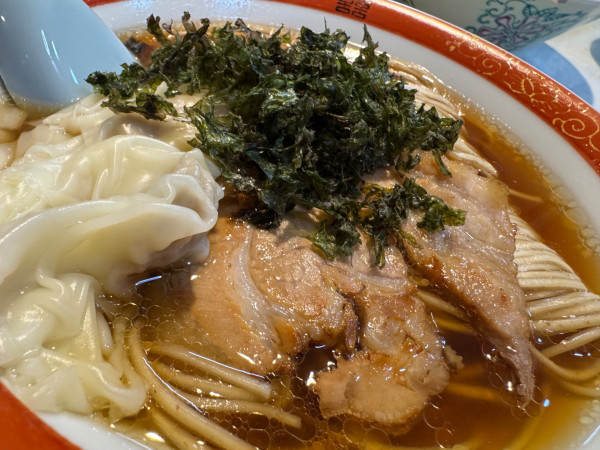 「中華そば＋岩のり」@麺屋 金花土の写真