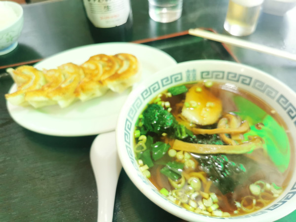 「餃子セット」@中華料理 階楽の写真