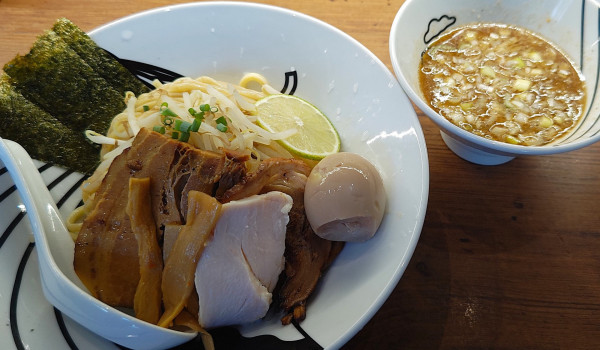 「特製つけ麵（大）」@つけ麺 一頂 秋葉原店の写真