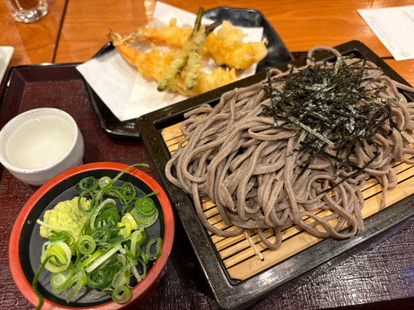 「朝の天ざる 1270円 他」@一の井の写真