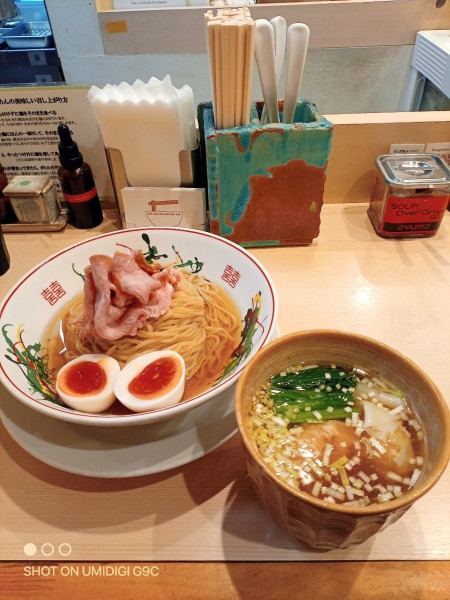 「特製 鰹昆布水つけめん」@つけめん金龍の写真
