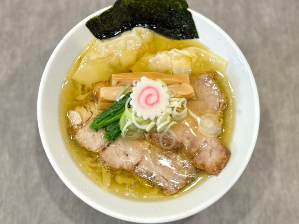 「★しお海老わんたん麺🍜¥1,180」@手打ち 蓮の写真