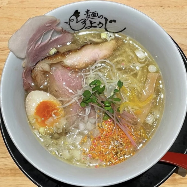 「鶏節極塩ラーメン」@麺のようじ 北花田店の写真