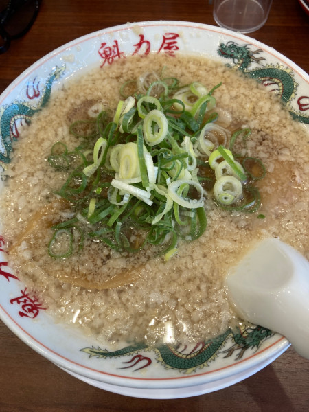 「京都背脂醤油ラーメン」@ラーメン魁力屋 渋谷宮益坂店の写真