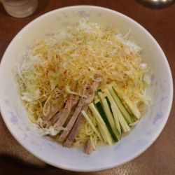 【限定】冷やし葱そば（1,150円）+大盛（100円）
