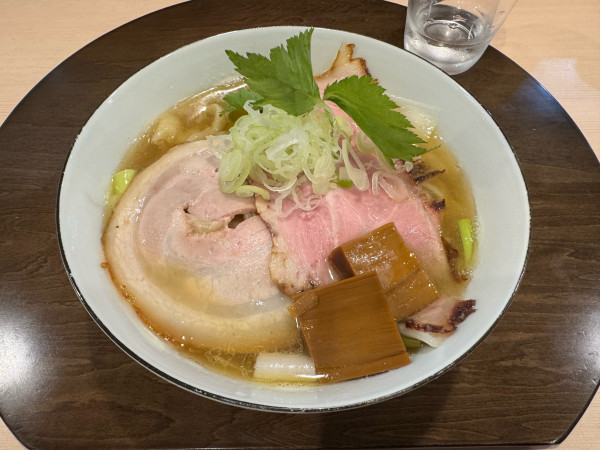 「手打中華蕎麦白醤油」@手打麺祭 かめ囲の写真