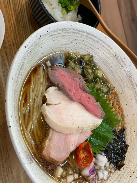 「ニボコン(醤油)」@えびそば 緋彩の写真