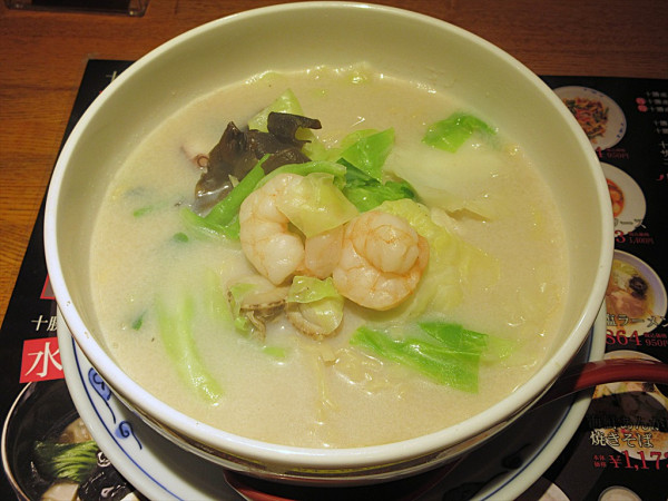 「海鮮豆乳ラーメン（1,290円）」@続 百里香の写真
