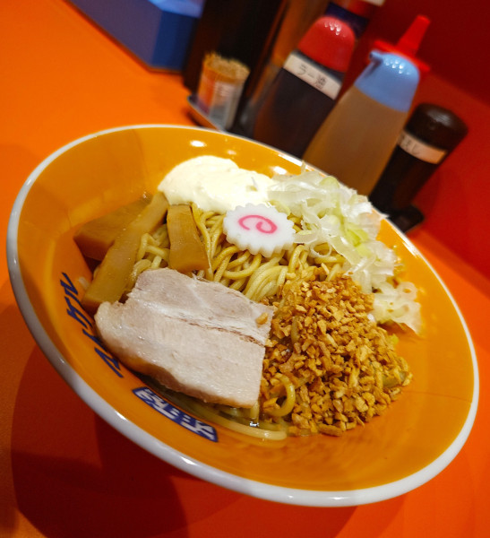 「特製油そば+追い飯」@油そば マイケル 御茶ノ水店の写真