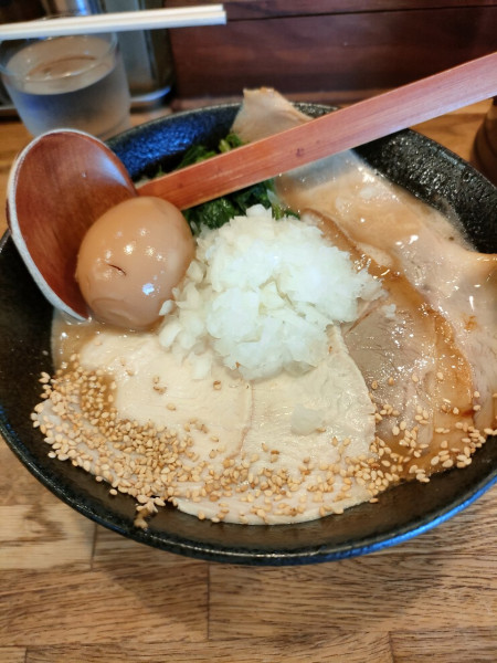 「鳥白湯醤油」@麺屋時茂の写真