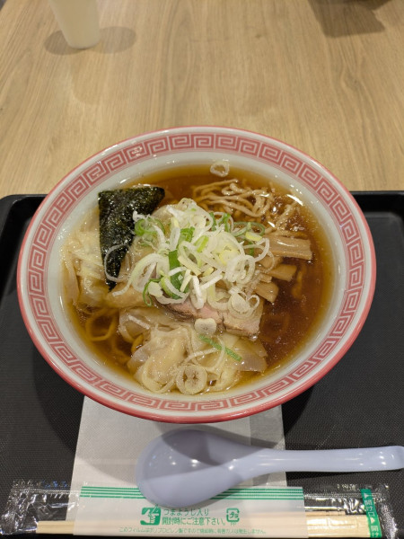 「ワンタン麺」@荻窪中華そば 春木屋 ラゾーナ川崎店の写真