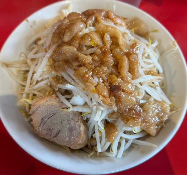 「極太麺ラーメン」@ボディブローの写真
