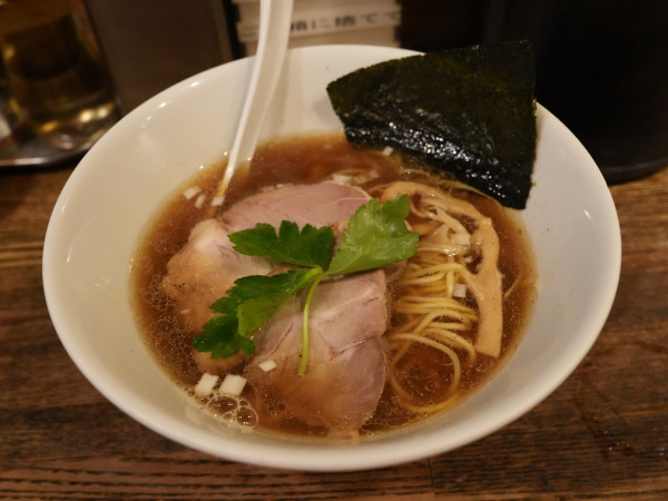 「平子煮干そば」@新橋 纏の写真