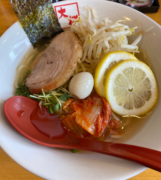 「【限定】冷し麺　950円」@ラーメン大桜 東神奈川駅前店の写真