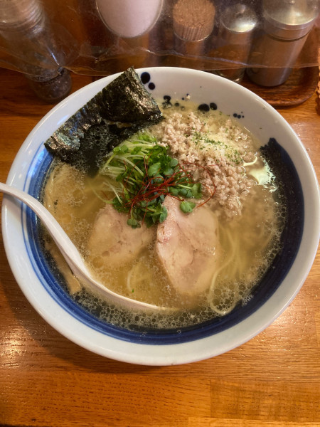 「塩鶏そば」@麺屋 鶏口の写真