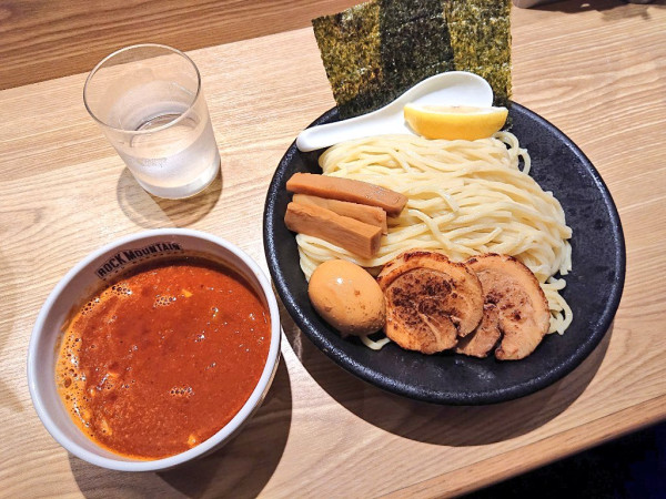 「特製海老つけ麺・大盛り」@ROCK MOUNTAINの写真